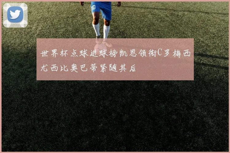 世界杯点球进球榜凯恩领衔C罗梅西尤西比奥巴蒂紧随其后